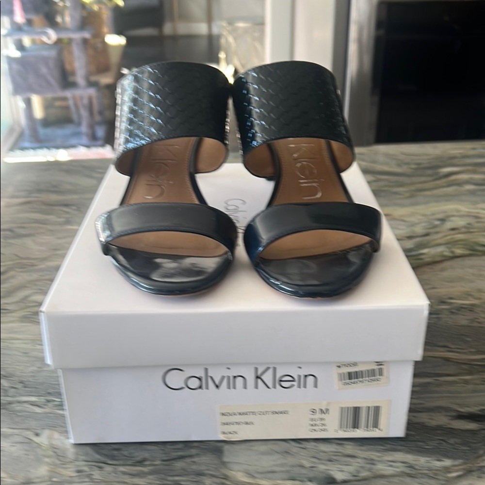 Calvin Klein Navy Women's Shoes
